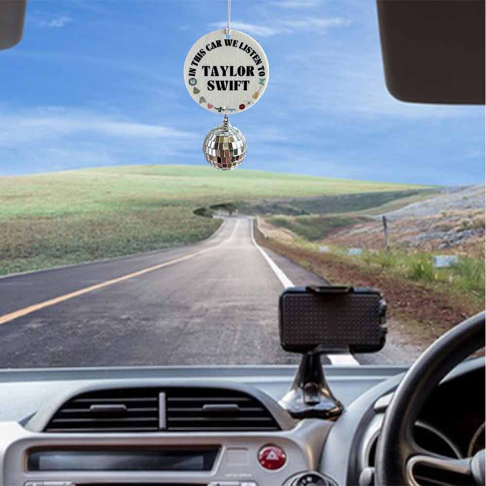 Taylor Swift Ornament Car Decor Aromatherapy Film Wardrobe Deodorizer Pendant