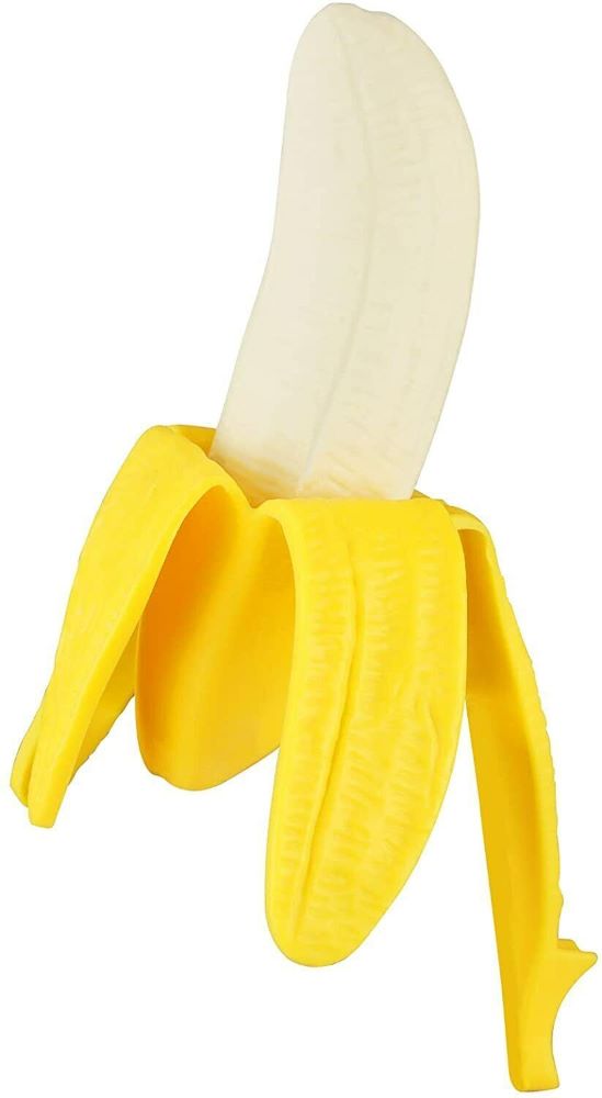 2-Pack Peeled Banana Squishy – Stress Relief Toy, Slow Rising Simulation Play