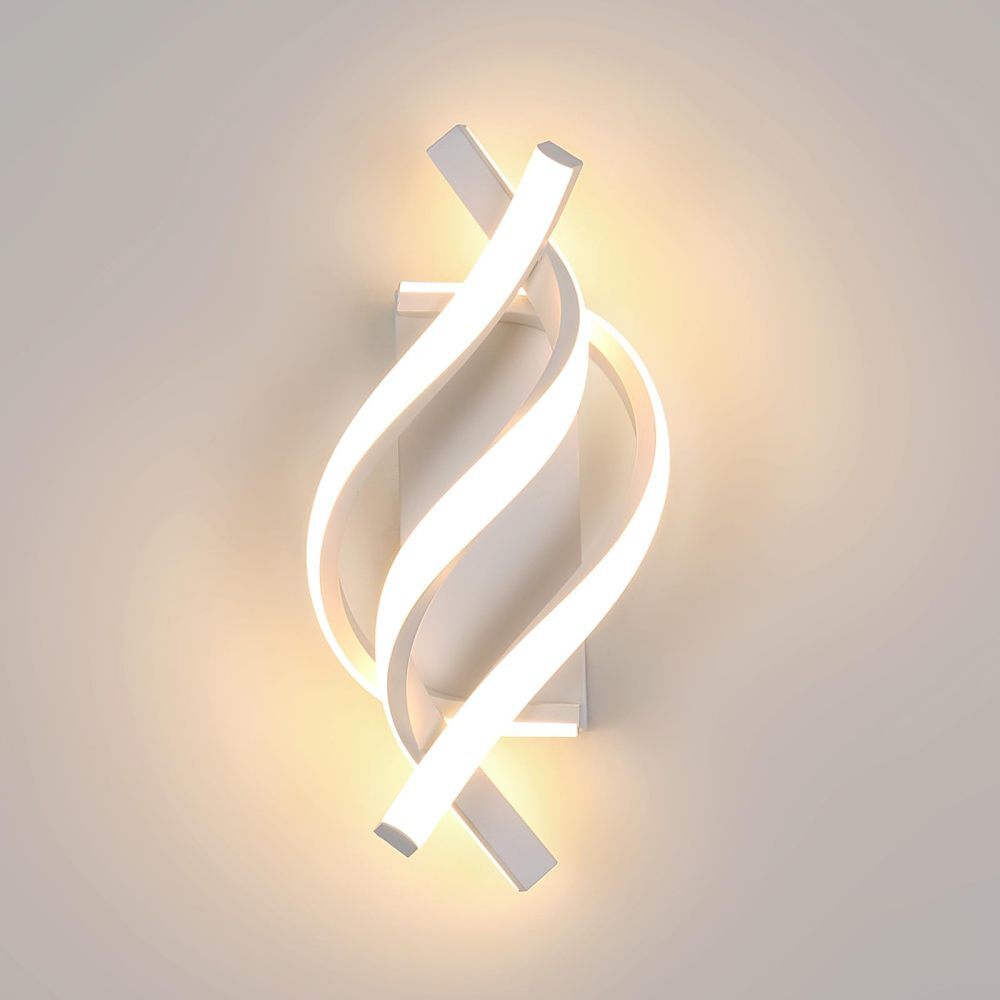 Modern 28W Indoor LED Wall Light Wall Lamp Bed Room 3 Light Dimmable 2500LM