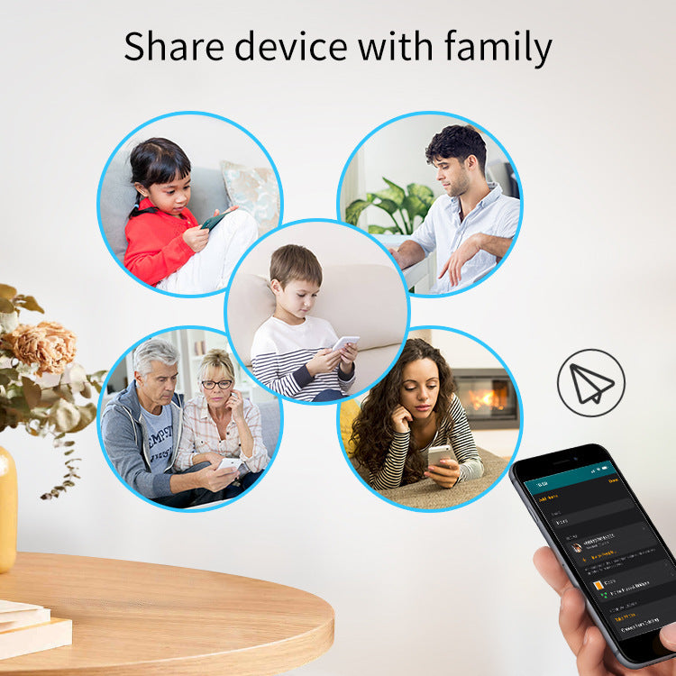 WiFi Magnetic Door Alarm – Smart Sensor with Matter Thread & Phone Alert