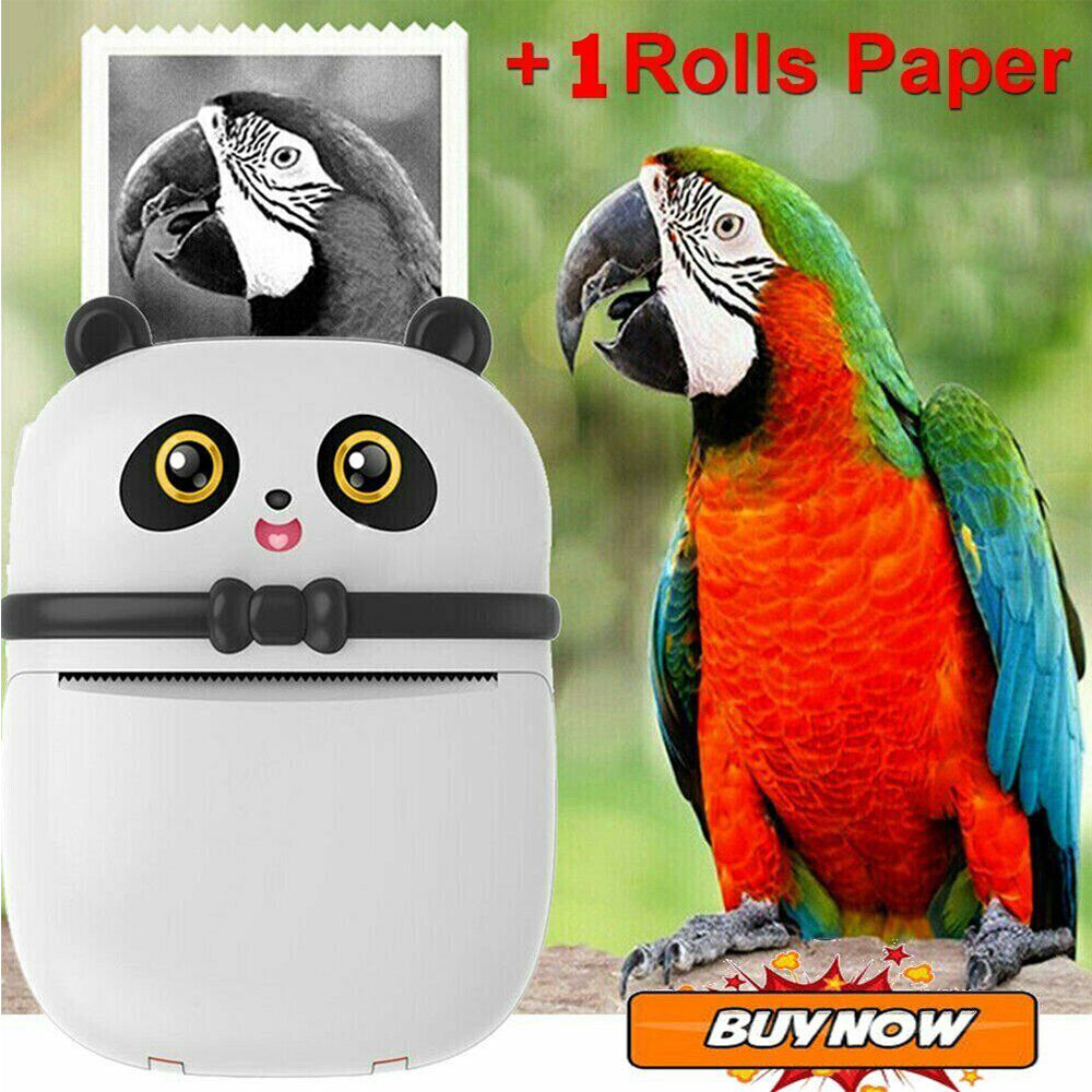 Mini Pocket Thermal Printer Bluetooth Mobile Phone Label Photos Printing