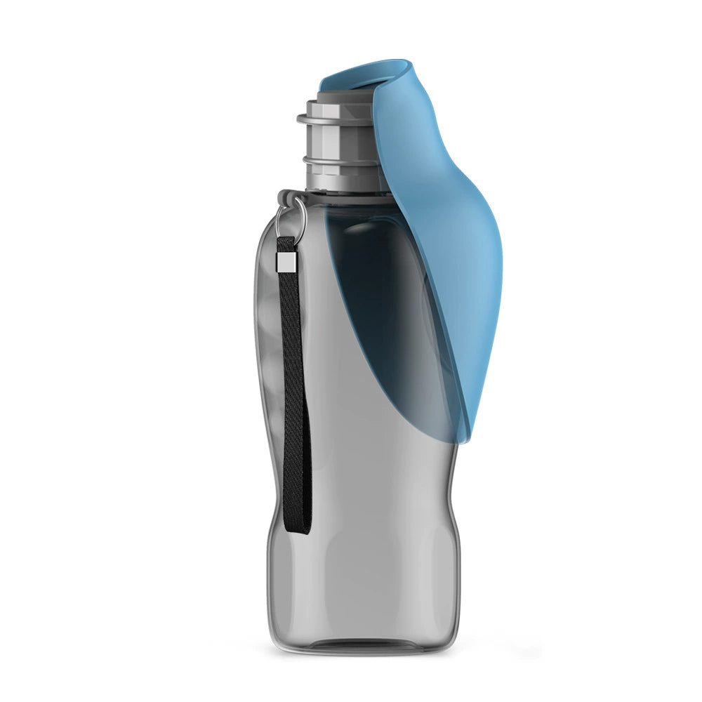 Portable Dog Water Bottle – Pet Outdoor Travel Hiking Walking Drinking Cup, 800ml