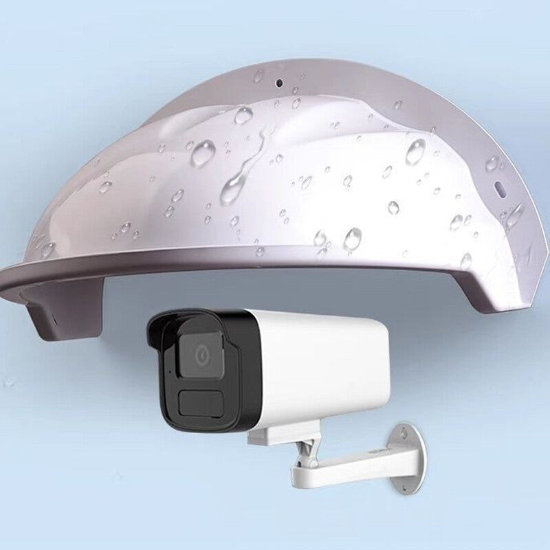 "Outdoor CCTV Security Camera Rain Cover Protector Sun Shade for Home Dome Cam
"