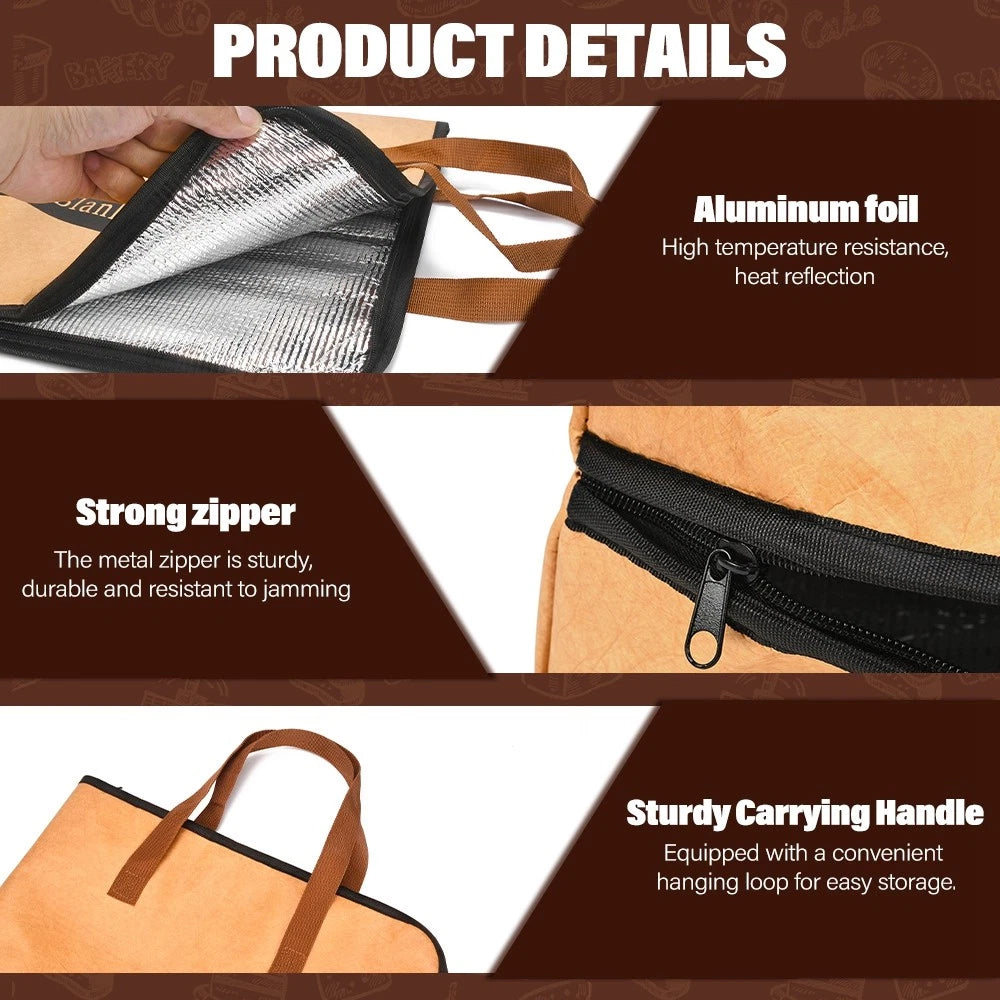 BBQ Meat Resting Blanket - Insulated Thermal Cover with Waterproof Foil Lining