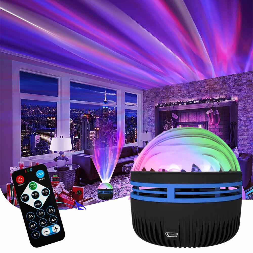 Northern Aurora  Colorful USB Atmosphere Light Room Bounce KTV Small Night Light