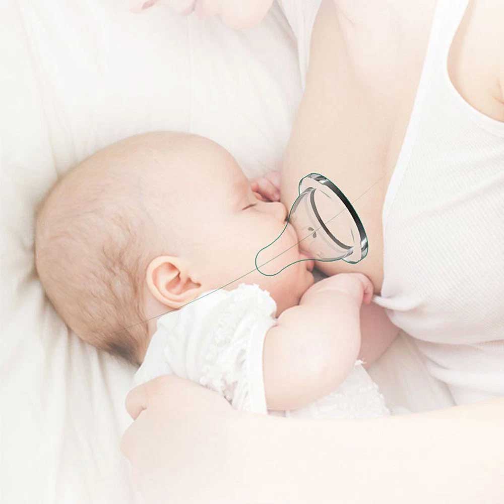 300ml Baby Bottle with Grip Infant Wide-Caliber Baby Feeding Bottles