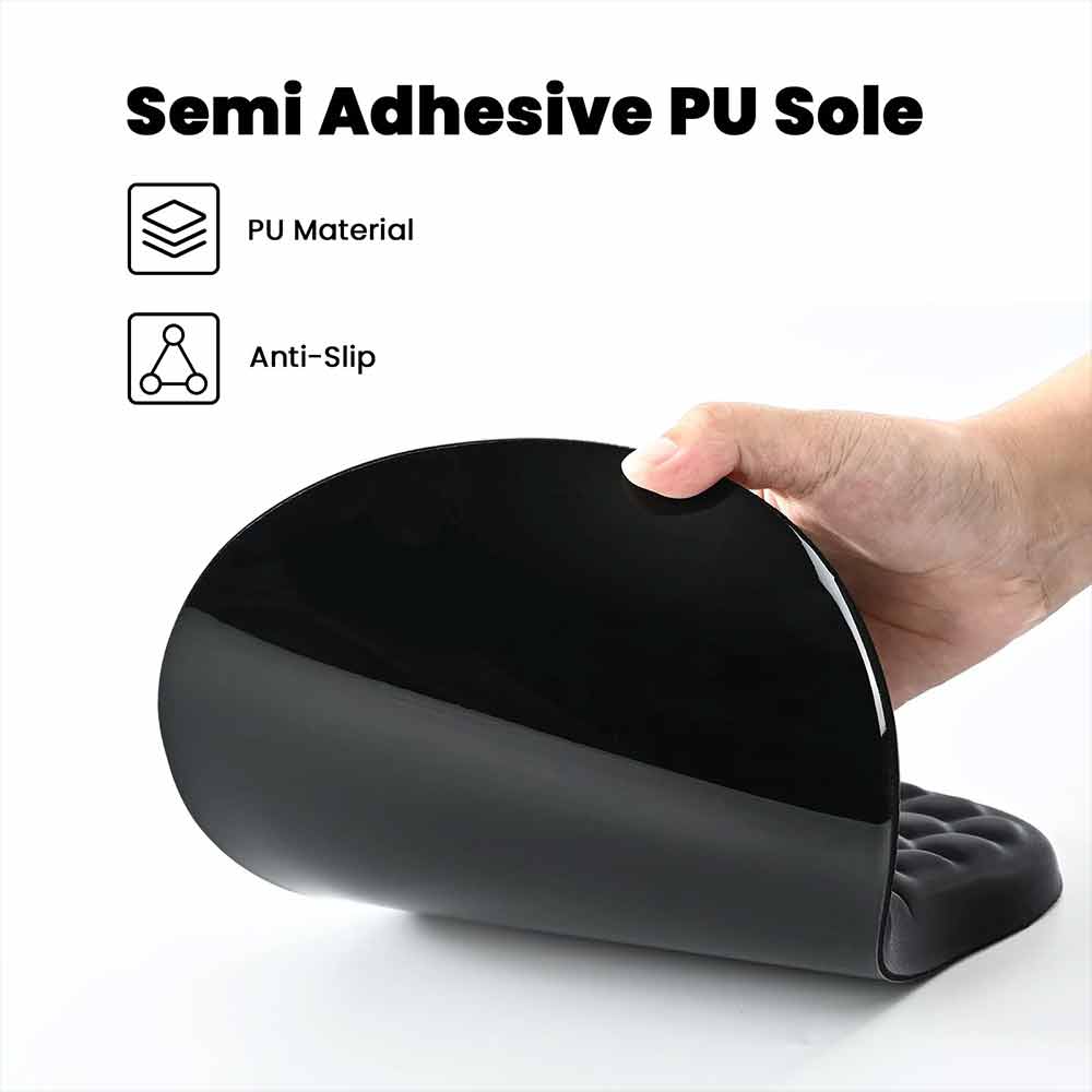 Ergonomic Mouse Pad with Wrist Support – Massage Design Gaming Mouse Mat, Non-Slip