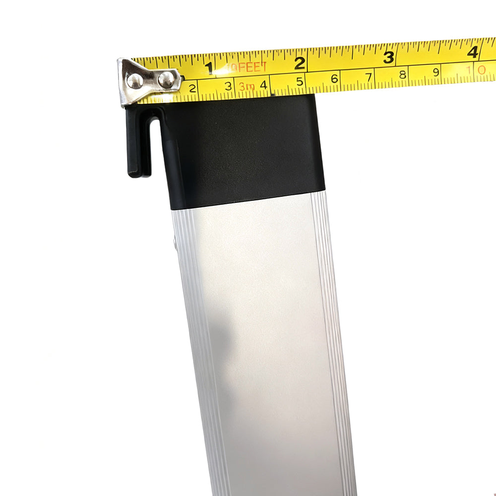 SJ 4-Step Folding Aluminium Ladder for Caravan & RV Bunks – Lightweight, Non-Slip, Space-Saving