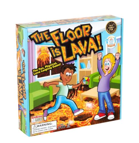 The Floor is Lava! Game – Interactive Kids & Family Activity with Foam Stepping Stones