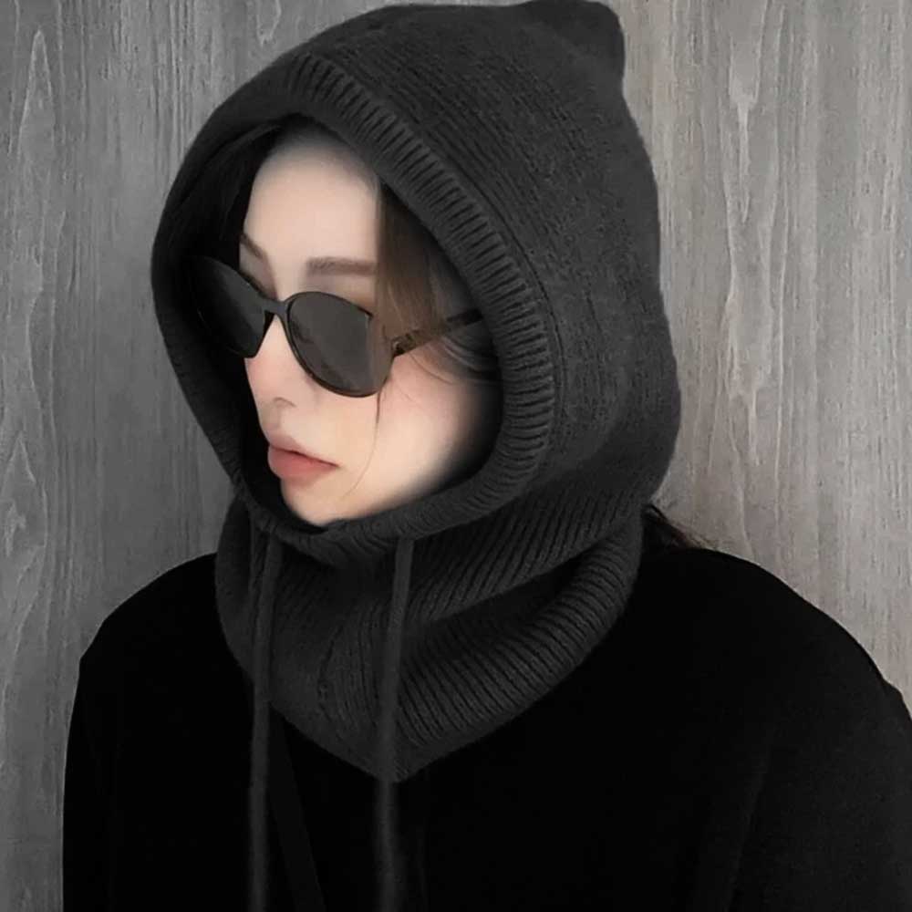 Thermal Knitted Balaclava - Winter Ski Face Neck Warmer Scarf Snood Hood