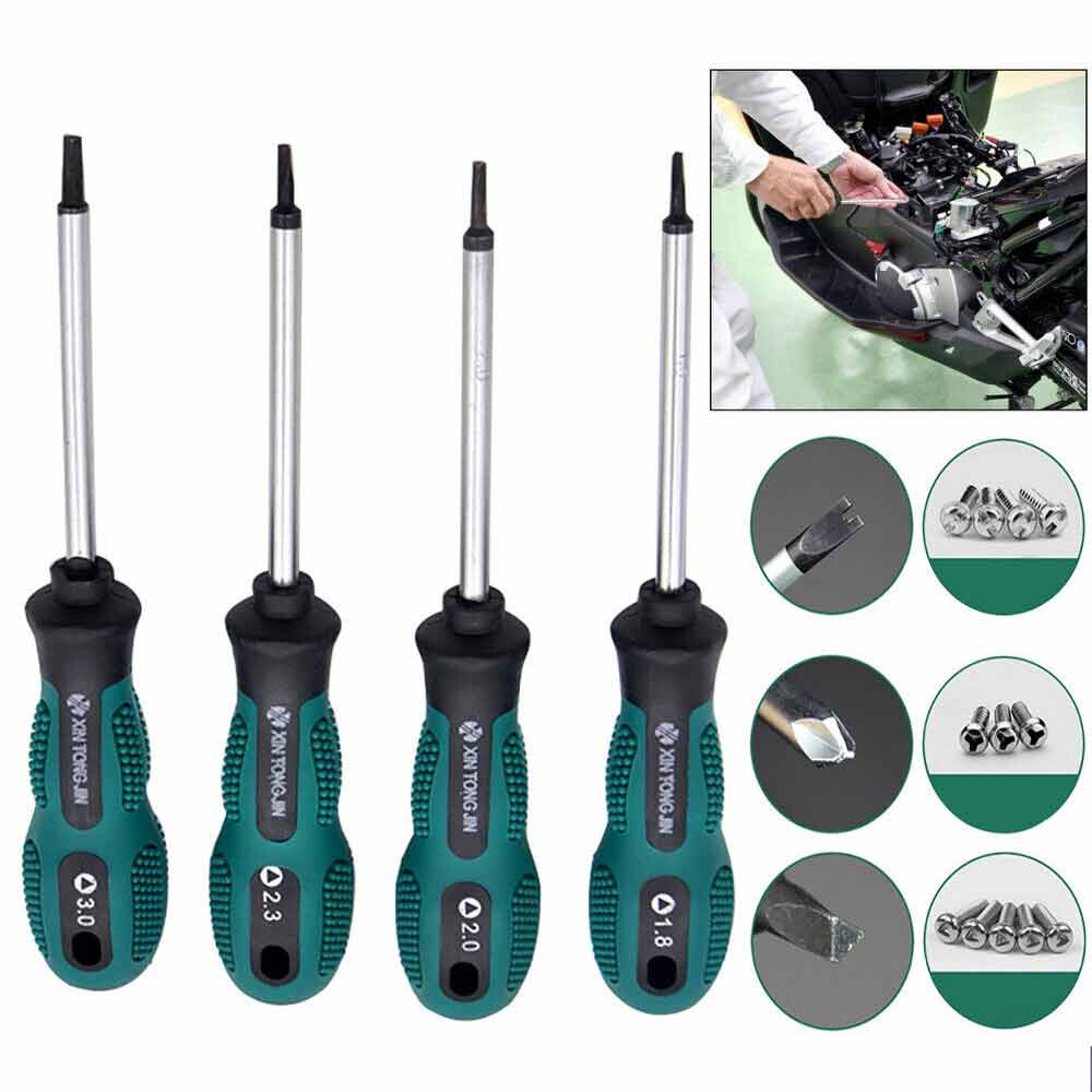 4PCS/SET Screwdriver Triangular/U/Y/Inner Cross Screwdrivers Repair Tool