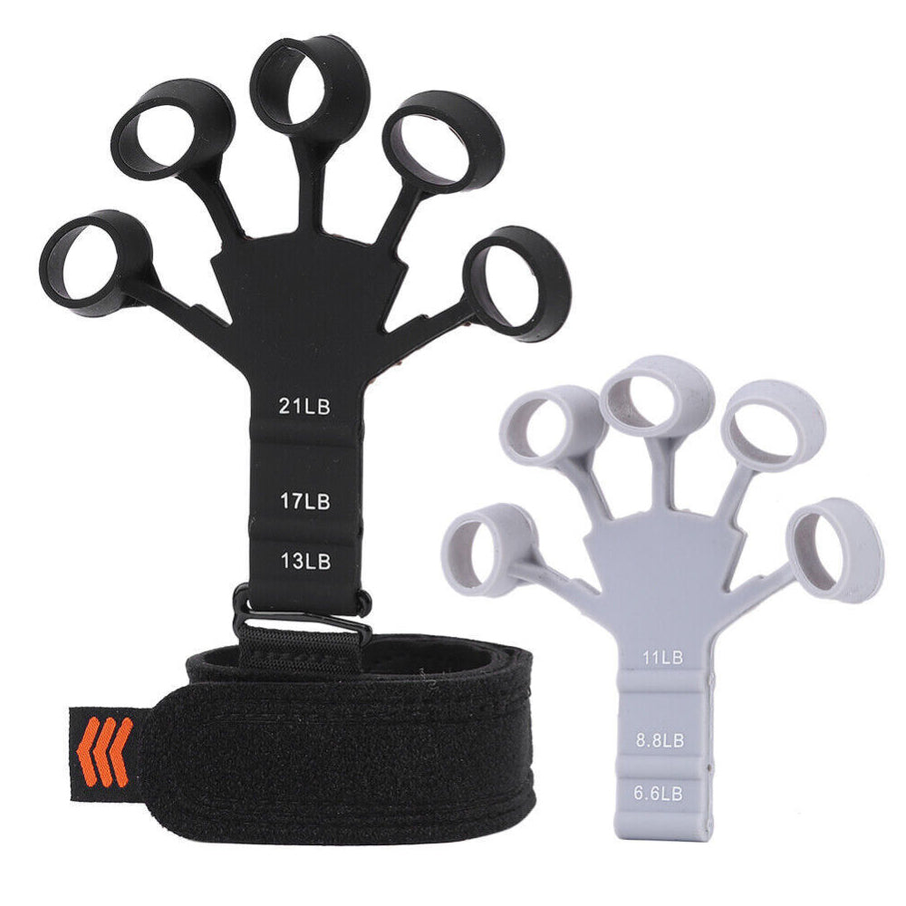 Finger Exerciser Strength Gripper Forearm Trainer Hand Grip Strengthener Therapy