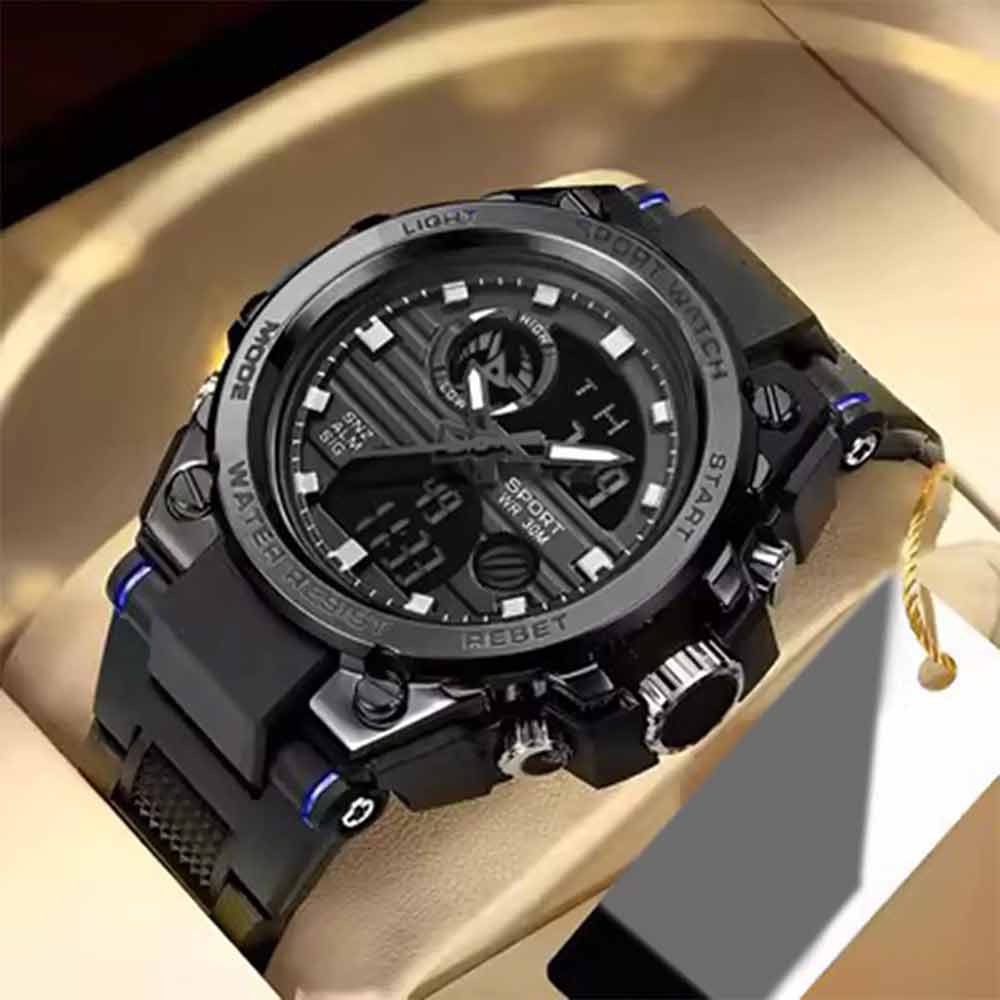 Men Digital Sports Watch Waterproof Electronic Luminous Watches Wrist Watch New