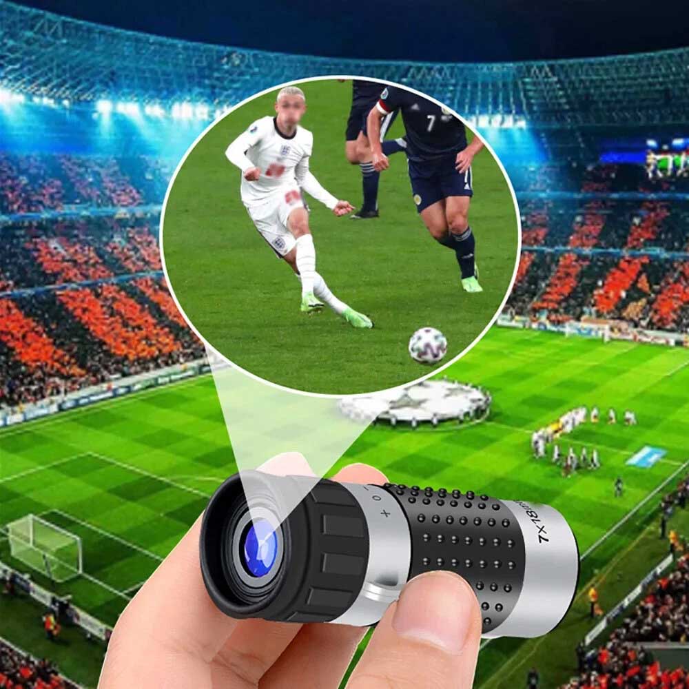 7 x 18 Golf Monocular Rangefinder Distance Meter Finder Binocular Pocket Scope