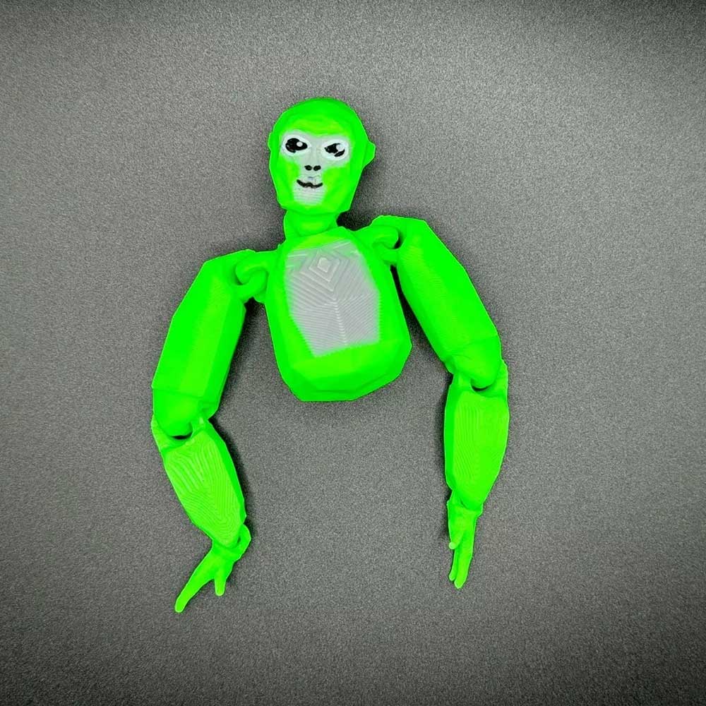 Gorilla Tag VR game toy - Made in UK - Flexi / Articulated / Flexy (4.9 inch)