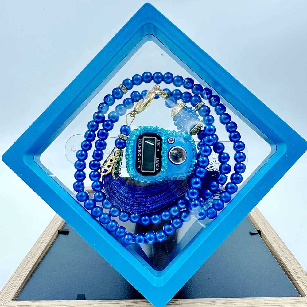 Mini Quran Favors with Pearl Tasbeh Set, Islamic Gift Favor, Umrah hajj Eid