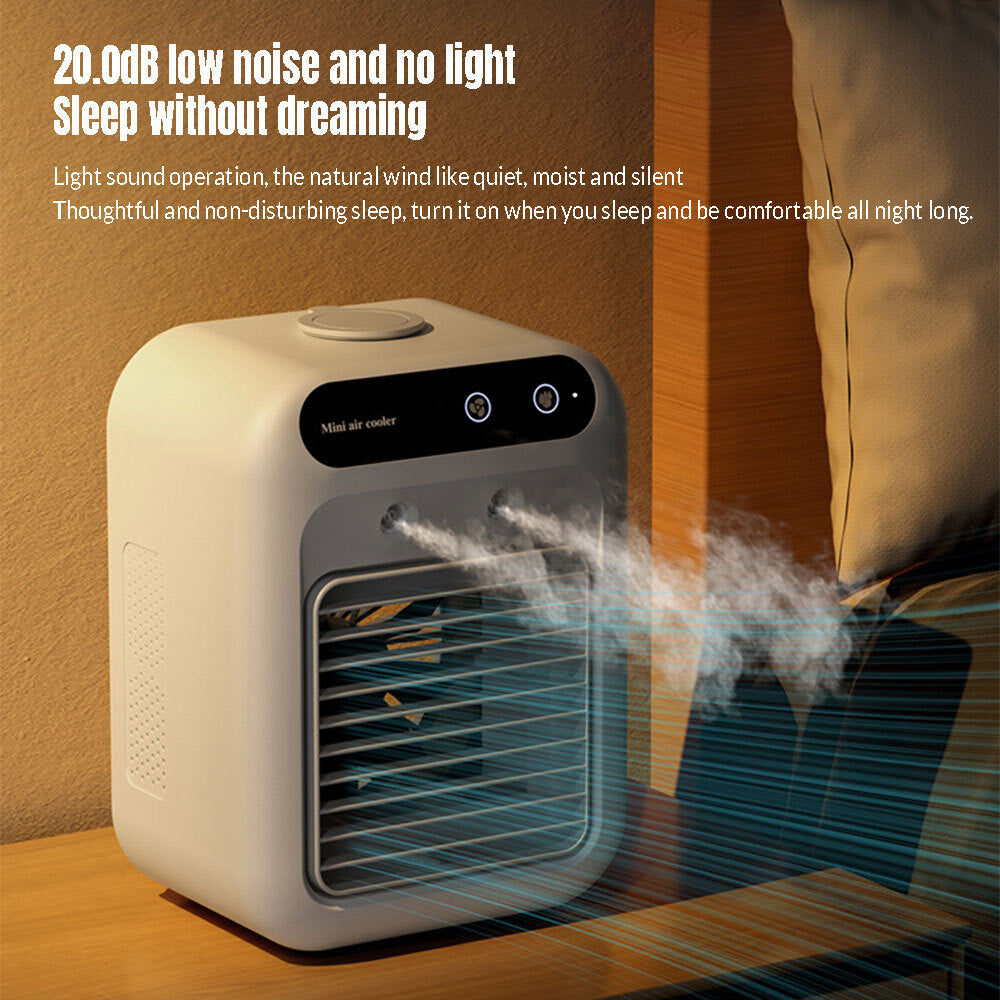Portable Air Conditioners Personal Cooling Fan Cool Mist Fan for Bedroom Camping