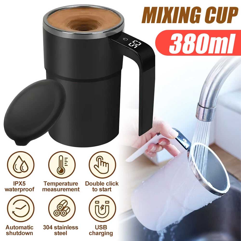 Self Stirring Mug Cup Auto Mixing Stir Coffee Milk Tea Beer Automatic Electric