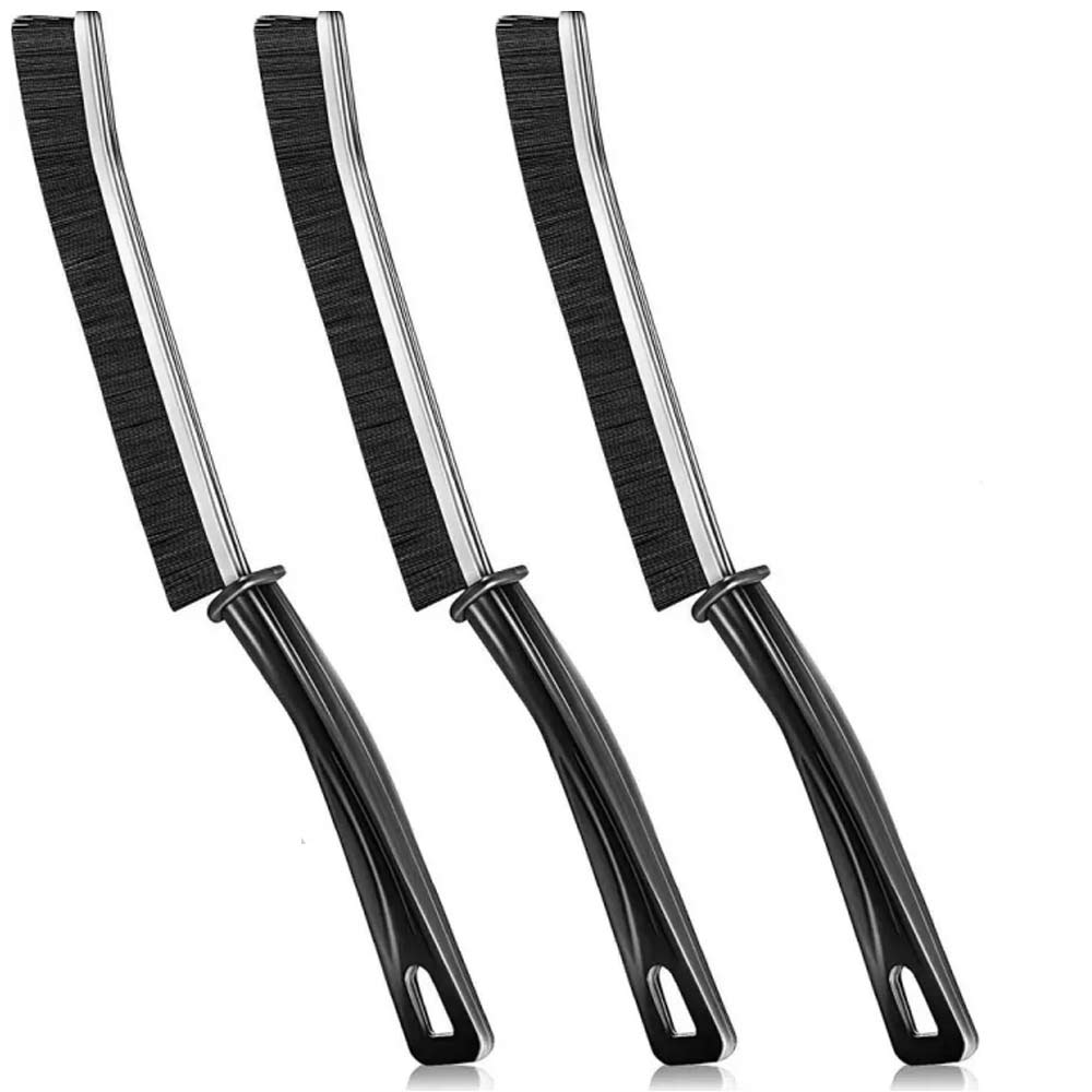 3 Pack Multifunctional hard bristle Recess Crevice Brush House Gap-Cleaning Tool