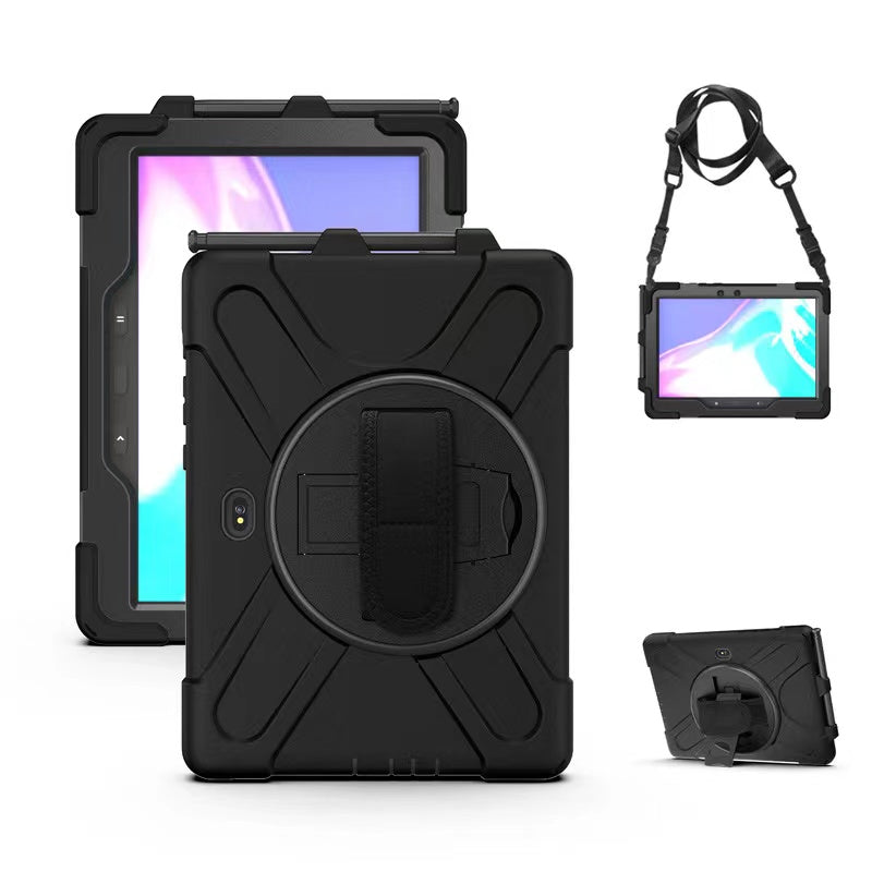 Rugged Case with Pen Holder for Galaxy Tab Active 5 Pro/Active 4 PRO 10.1" (2022)/ Active Pro 10.1" (2019)