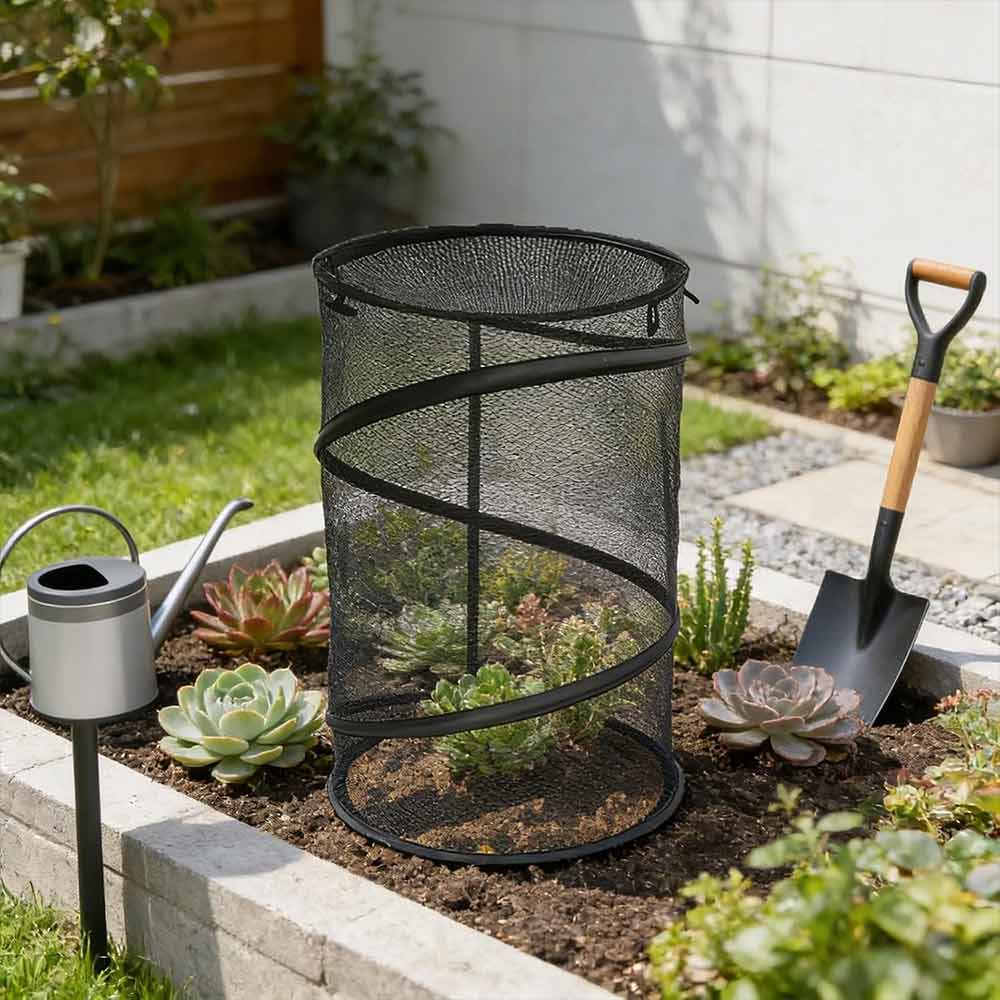 Garden Mesh Net Cover – Pop-Up Foldable Plant Protection for Vegetables