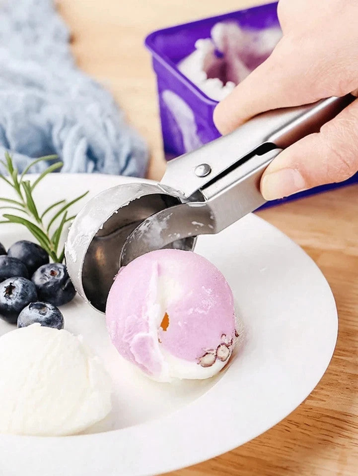 Multifunctional Stainless Steel Dual-Purpose Ice Cream Scoop & Scoop Maker