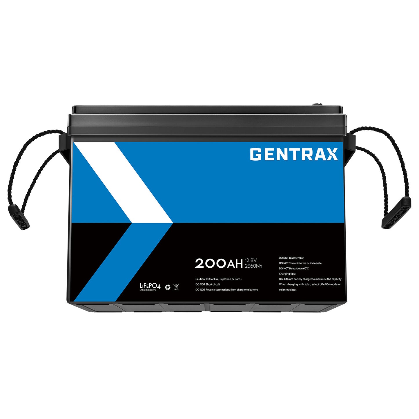 12V 200Ah Lithium Iron Phosphate Battery – LiFePO4 Rechargeable for Camping & RV