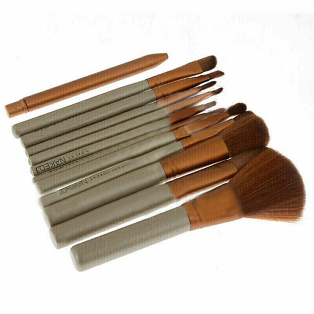 12pcs NK3 Makeup Cosmetic Brushes Set Powder Foundation Eyeshadow Lip Brush Tool