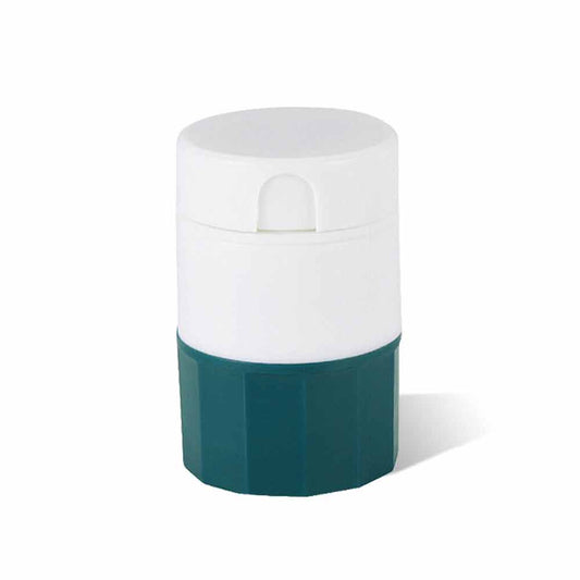 Tablet Divider Cutter 4IN1 Pill Medicine Crusher Grinder Splitter Storage Box