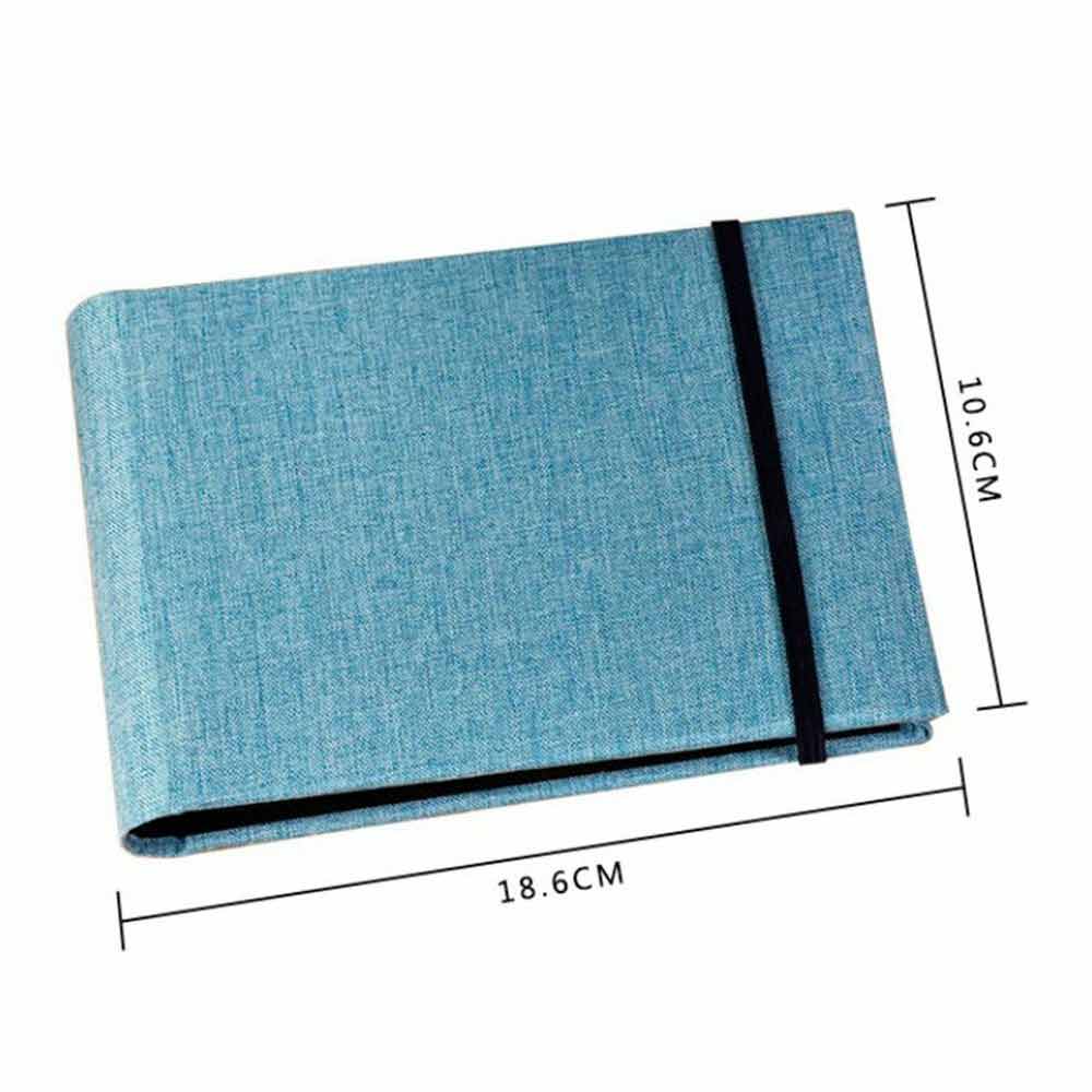 6Inch Small Photo Album Photo Album on Fabric Polaroid Postcard Storage Brochure