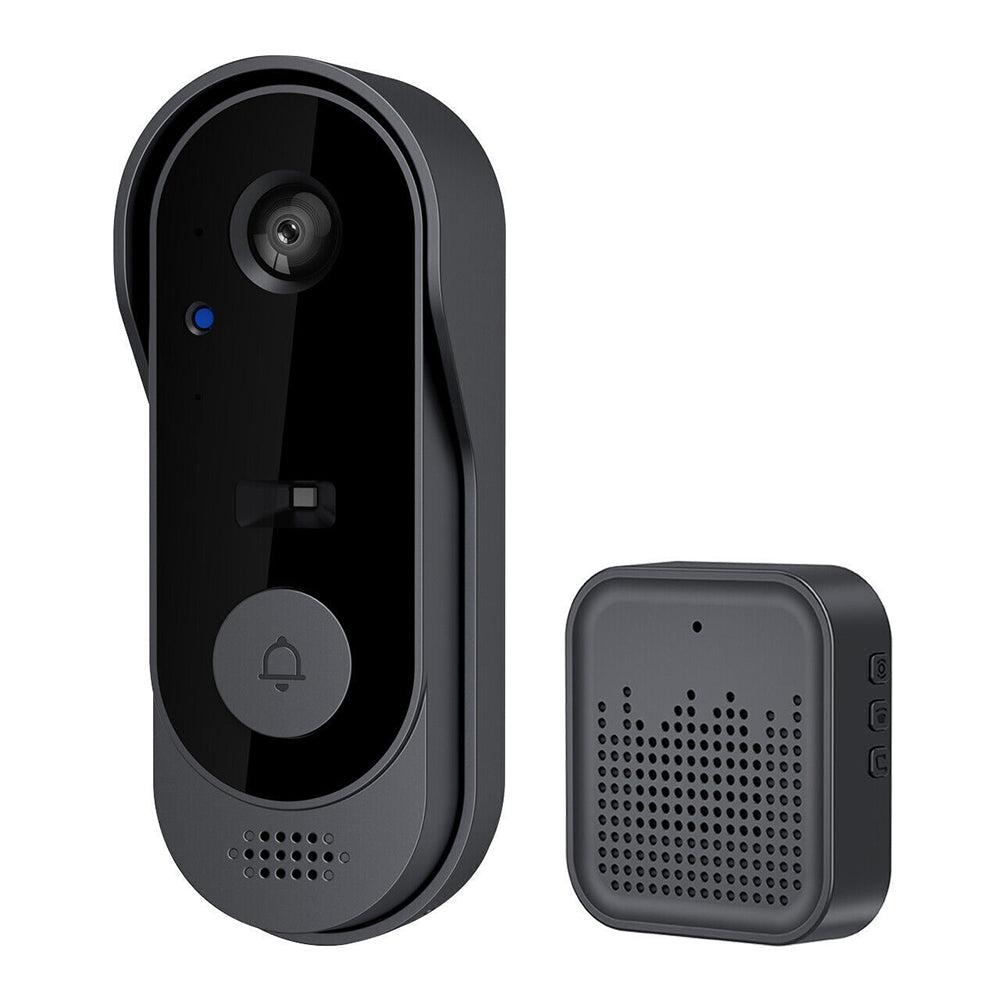 Wireless Smart Video Doorbell WiFi Tuya Security Camera Bell Phone Door Ring