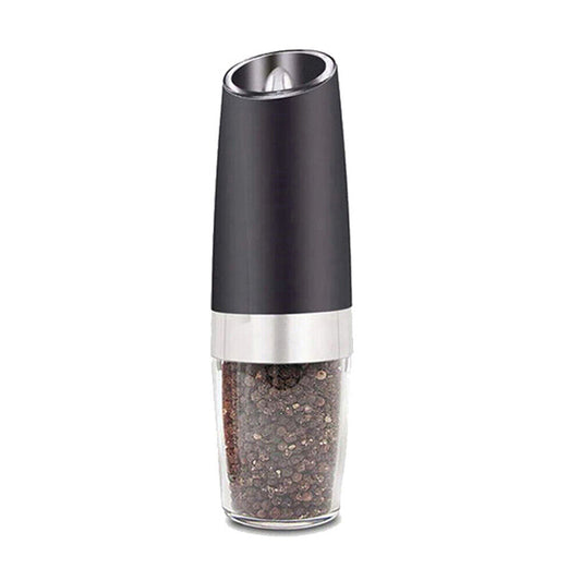 Electric Pepper Mill Salt Shakers Gravity Automatic Grinder Battery-Operated LED