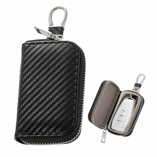 Car Key Signal Blocker Faraday Cage Fob Pouch Keyless RFID Blocking Bag Case