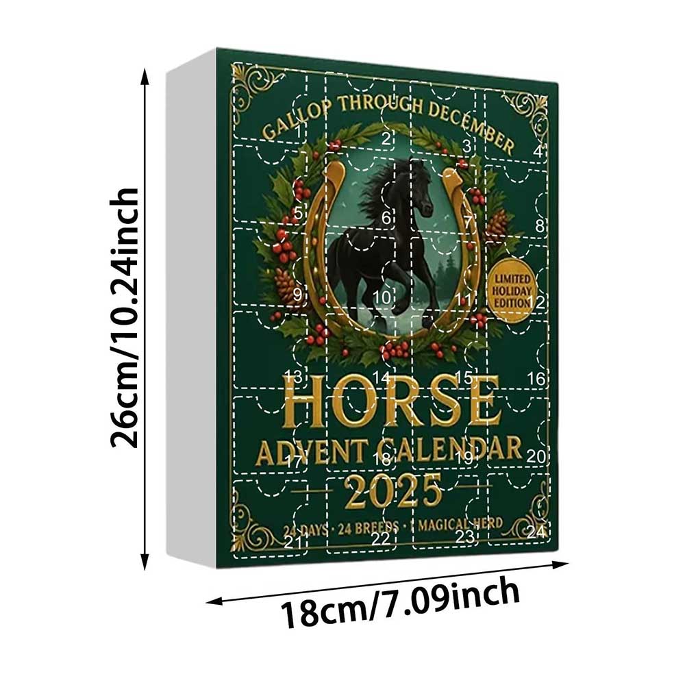 Horse Lover's Advent Calendar 2025 – A 24-Day Gallop to Christmas