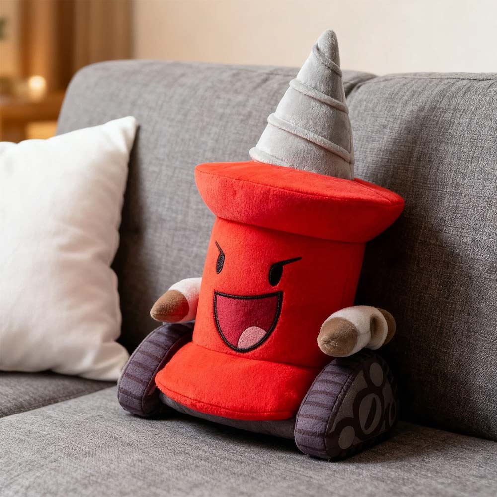 Cartoon Plush Doll - 14 Inch Soft Stuffed Toy for Fans Home Decor & Gift Collection