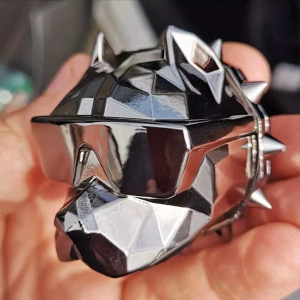 Cool Bulldog Car Air Freshener - Creative Dog Face Air Vent Clip for Car Interior