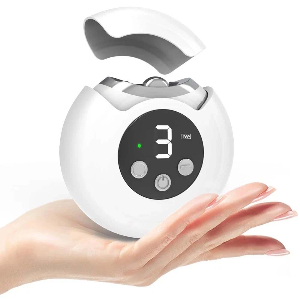 Electric Nail Clippers & File - Automatic Trimmer Cutter Rechargeable with Light