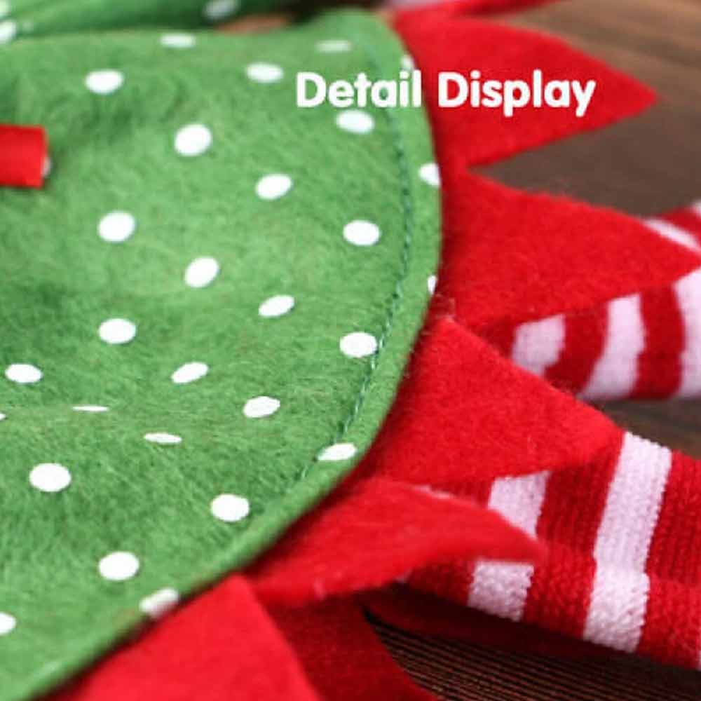 4PCS Christmas Bottle Toppers – Santa Hat Wine Covers for Holiday Table Decor