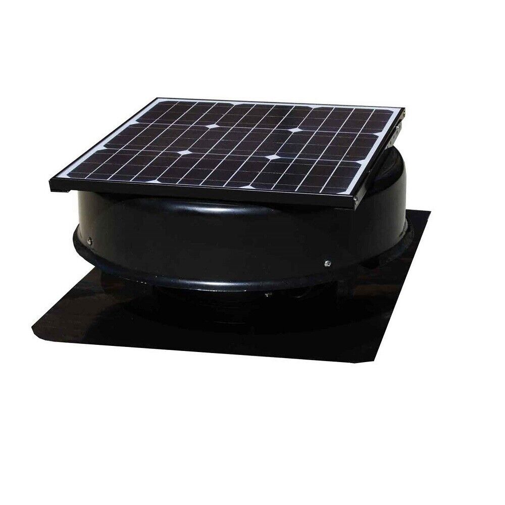 SolarKing Solar Roof Fan/Solar Roof Ventilation Fan 35 Watts 15V (320MM SRVF V2)