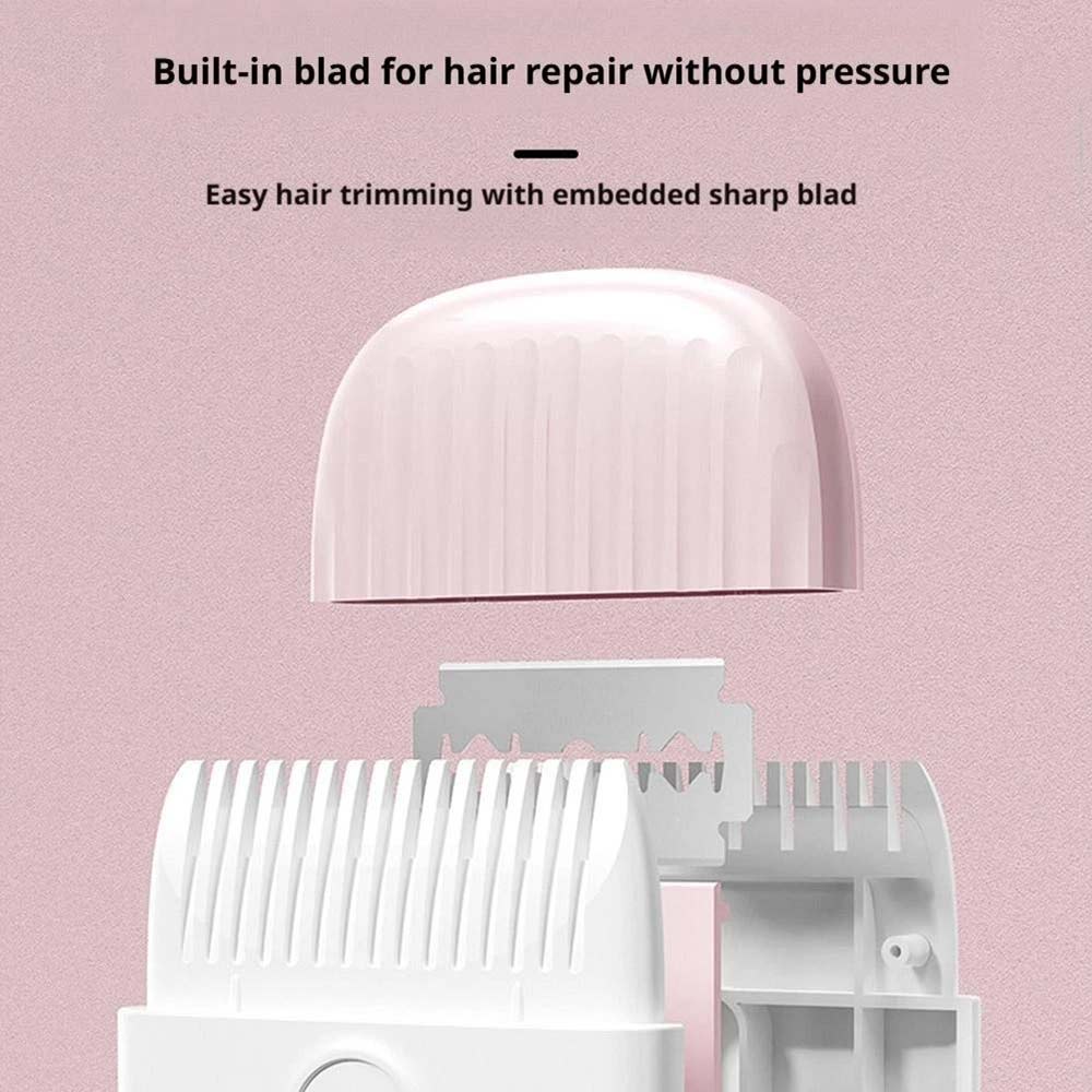 2-in-1 Hair Cutting & Styling Comb – Trim Bangs & Flyaways