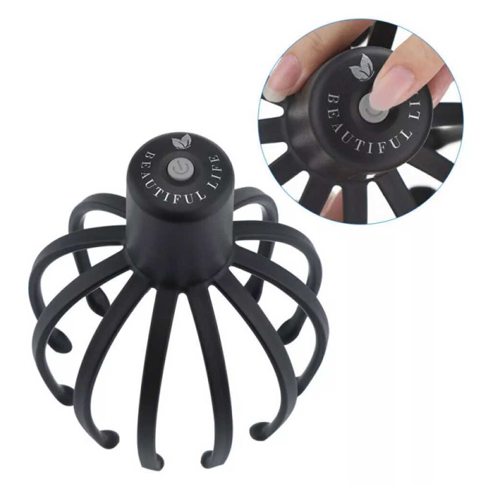 Octopus Scalp Massager, Electric Scalp Massager with 3 Modes Head Massager Relax