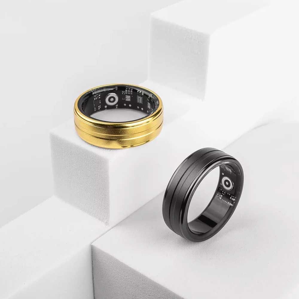 R06 Smart Ring Men Women Heart Rate Blood Oxygen Monitor Fitness Sport Tracker