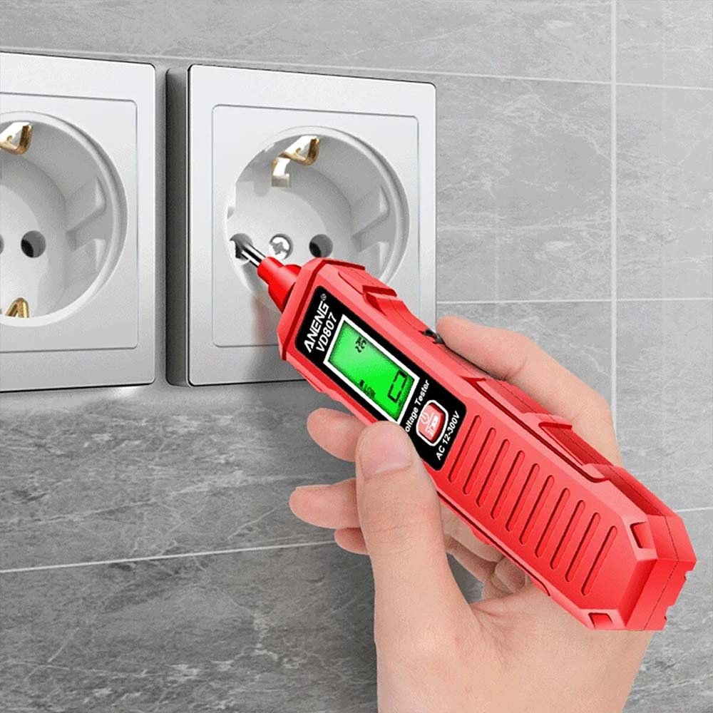 Non-Contact Voltage Tester Pen AC Sensor Power Alert 12-300V Electric Detector