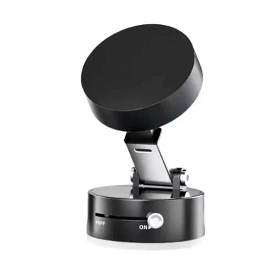 Magnetic Car Phone Holder - Vacuum Suction Cup, 360° Rotation, Strong Hold for Dashboard/Windshield