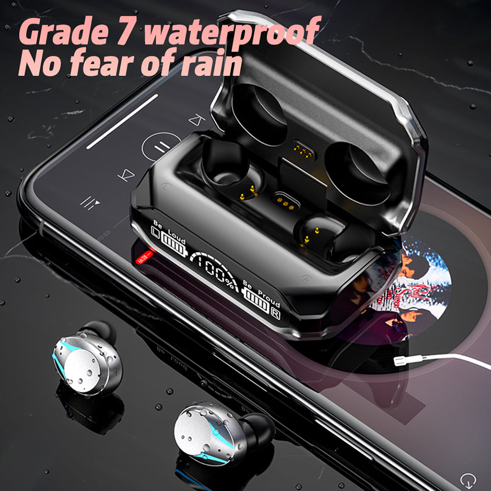 TWS Bluetooth 5.3 Wireless Earbuds Waterproof Headphone LED Display Earphones