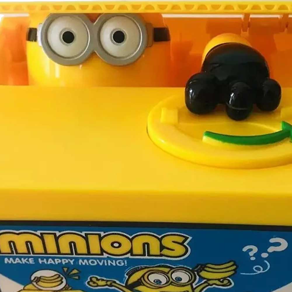 Automatic Minion Coin Bank - Electronic Money-Saving Box with Fun Sound Effects!