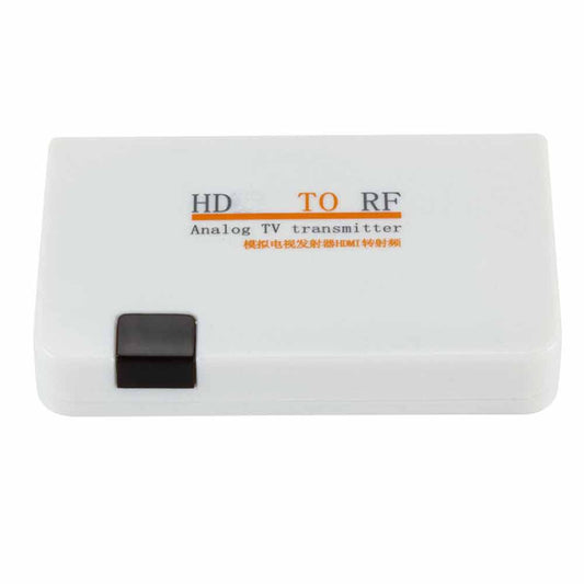HDMI to RF Coaxial Converter HDMI to Coaxial Analog Adapter w/Remote Control