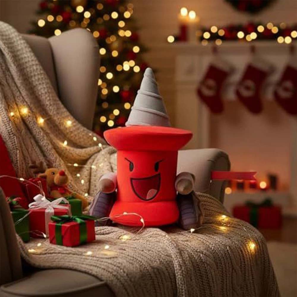 Cartoon Plush Doll - 14 Inch Soft Stuffed Toy for Fans Home Decor & Gift Collection