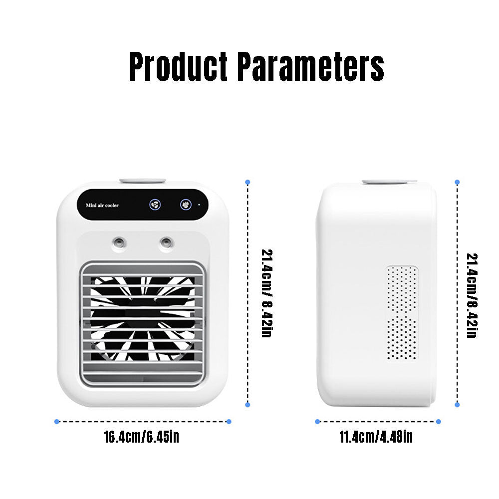 Portable Air Conditioners Personal Cooling Fan Cool Mist Fan for Bedroom Camping