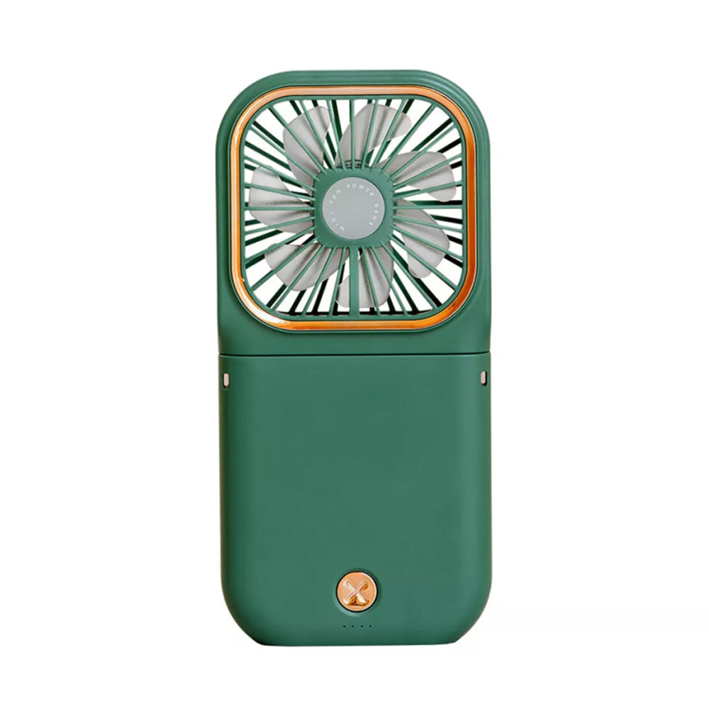 Mini Fan Neck Cooling Fan Portable Folding USB Rechargeable Desk Handheld Fan